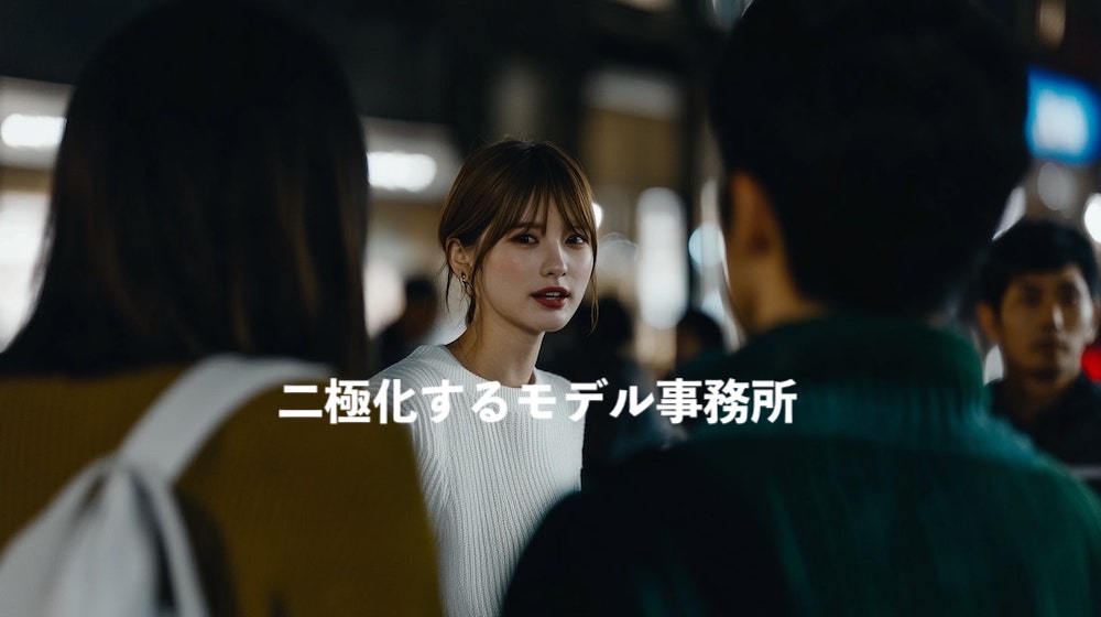 「二極化するモデル事務所」：大手寡占と個人事務所の生き残り戦略を分析する